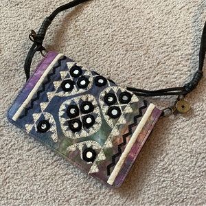 Tiedye purse wallet